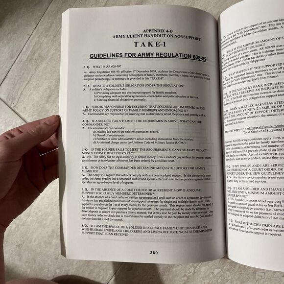 Military Divorce Handbook by Mark E. Sullivan 1st Edition New CD Good PB (2006) - Picture 13 of 15